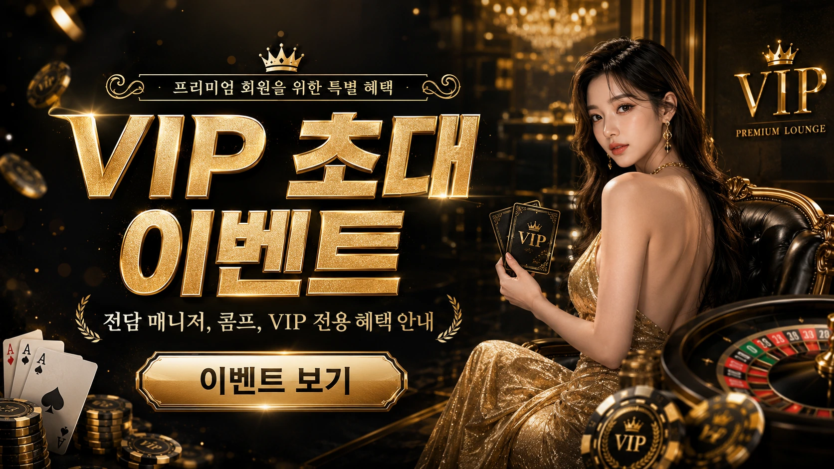 VIP 초대 이벤트 배너